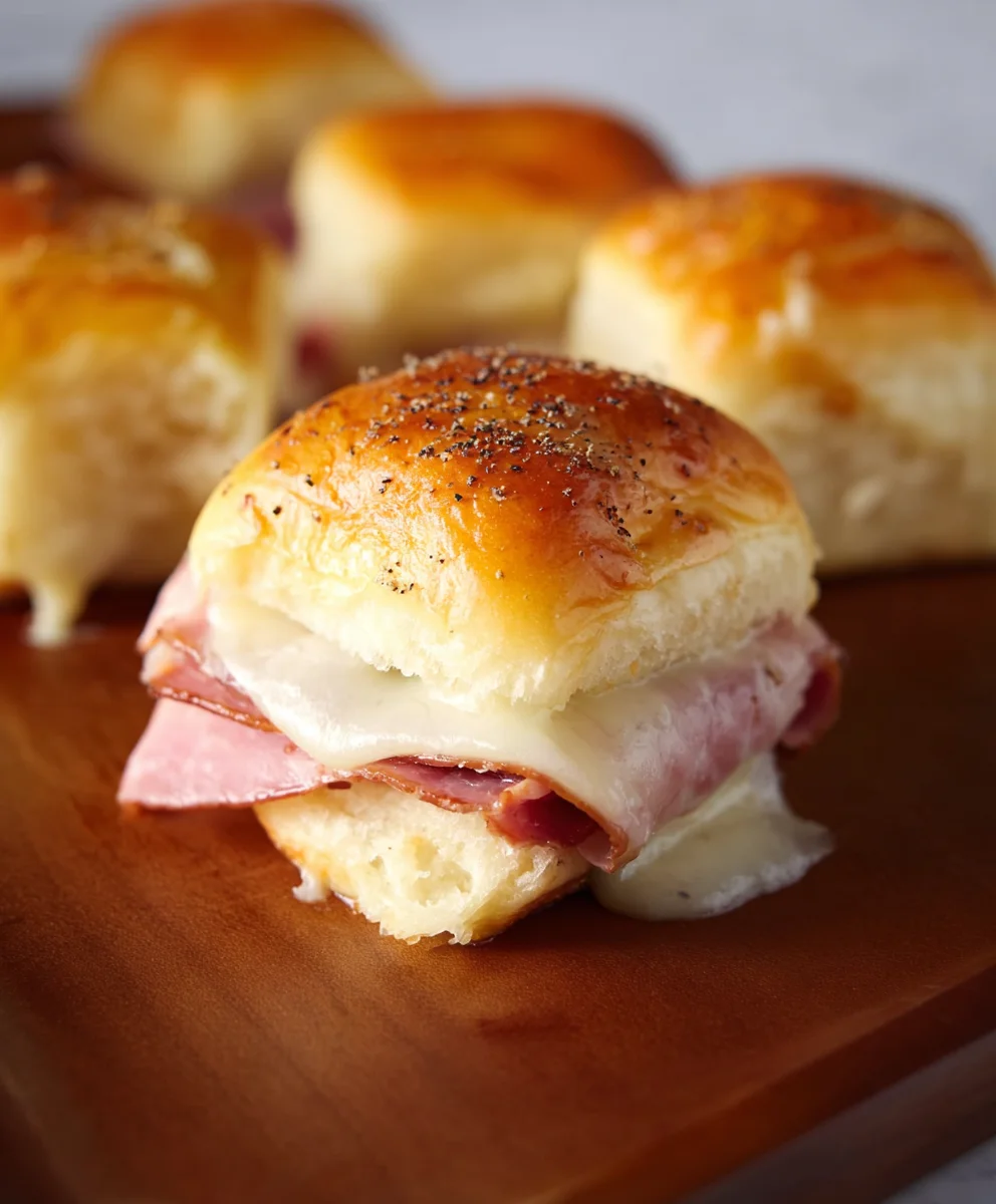 Beef Beef Ham Cheese Sliders - Easy Flavor Bomb