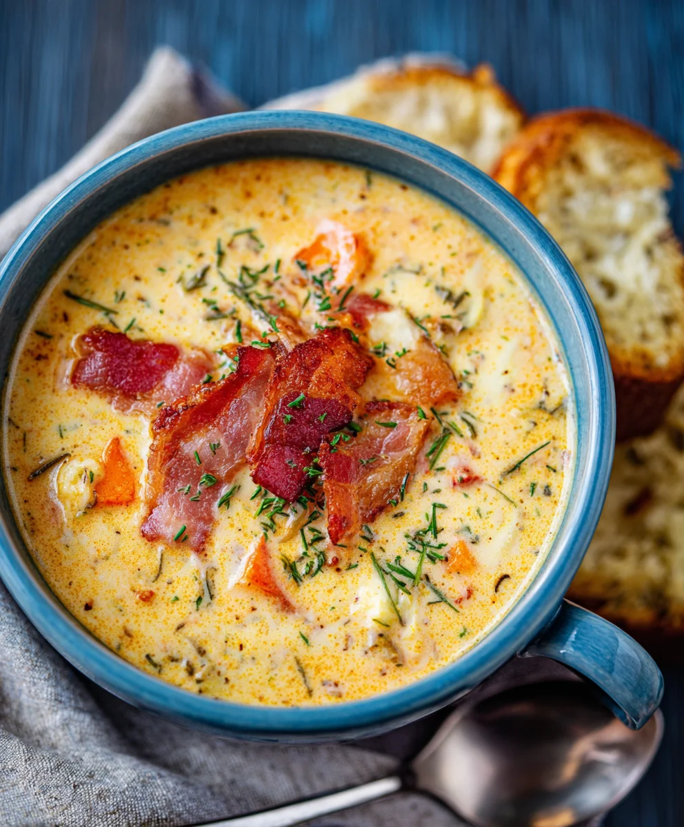 Creamy Beef Cowboy Soup - Easy Hearty Recipe