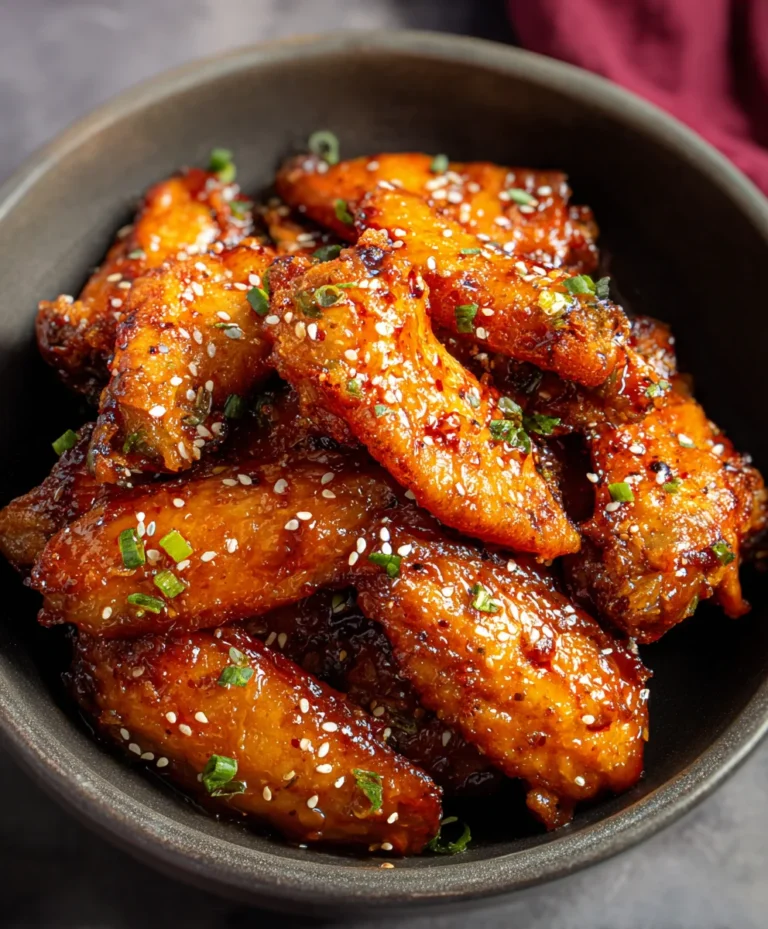 Honey Garlic Chicken Wings- Easy Flavorful Recipe