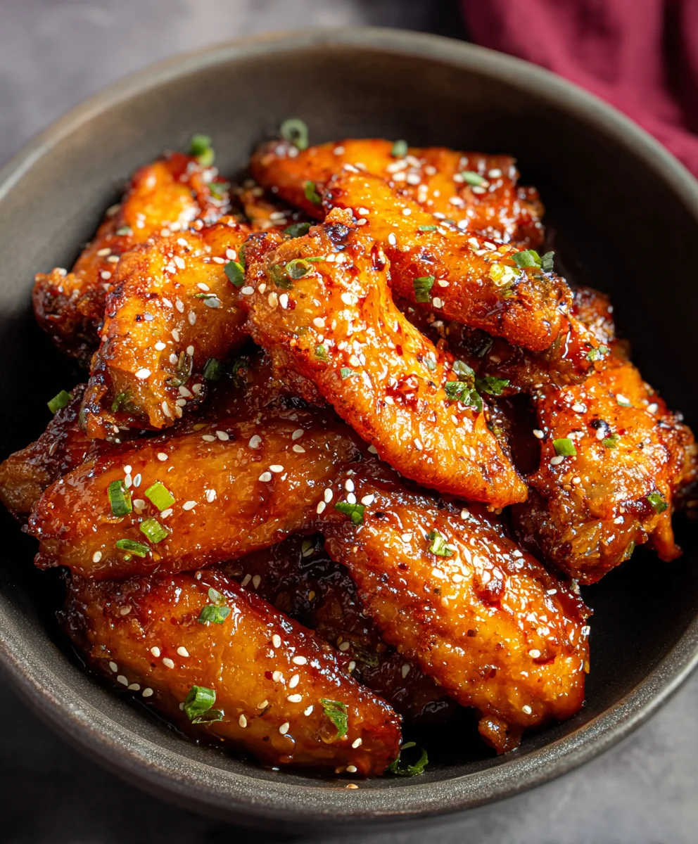 Honey Garlic Chicken Wings- Easy Flavorful Recipe