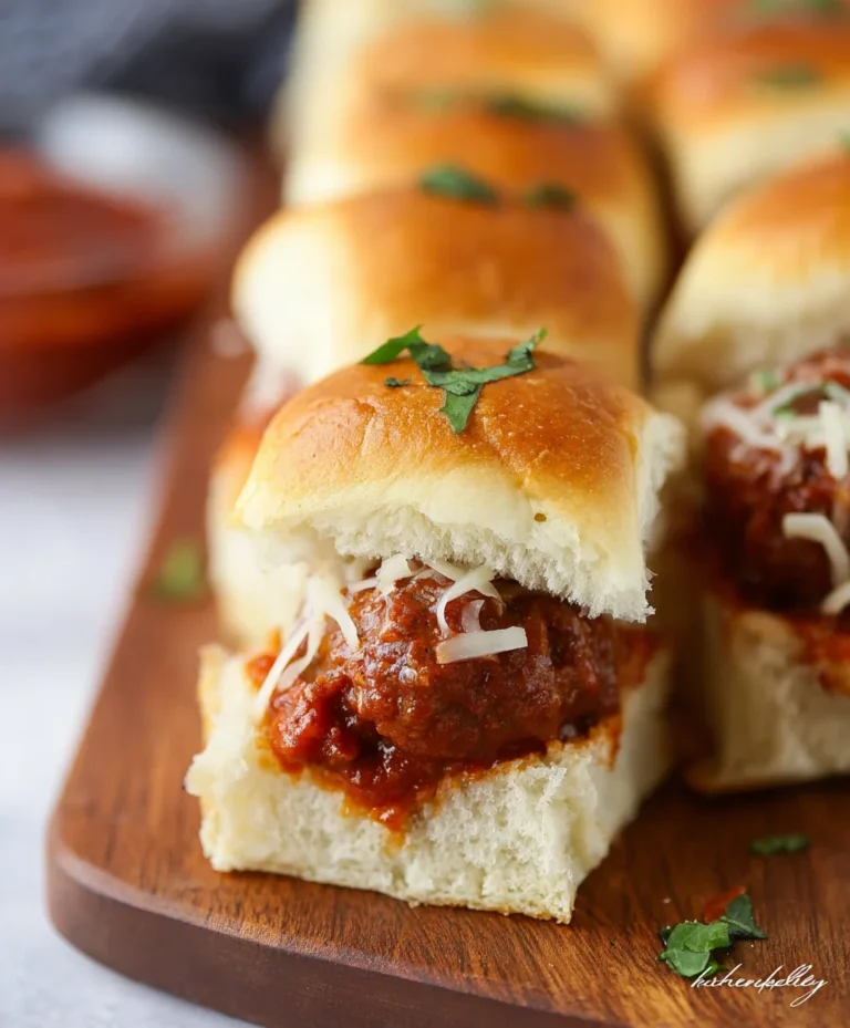 Juicy Beef Meatball Sliders- Quick & Easy Recipe