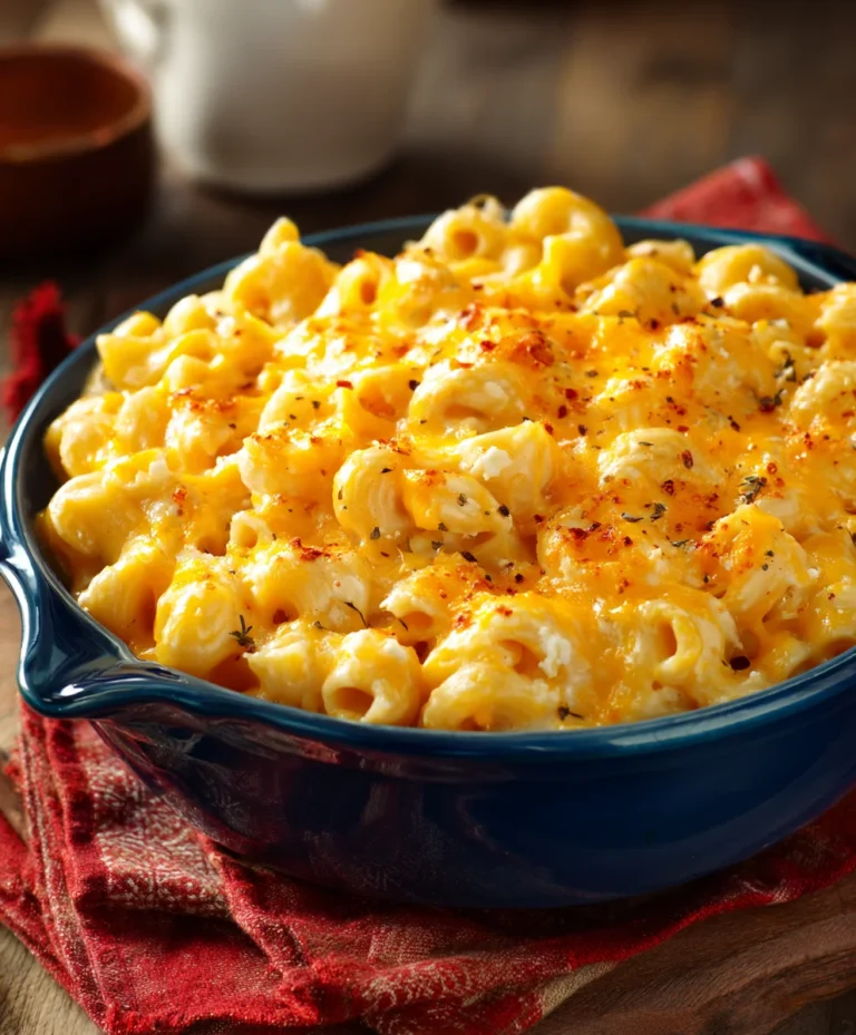 High-Protein Cottage Cheese Mac and Cheese – Creamy & Easy
