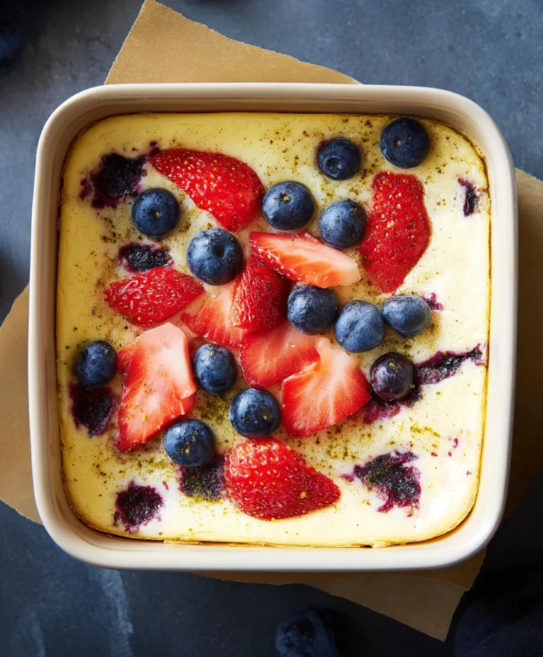 Easy Baked Yogurt – Creamy Healthy Dessert Recipe