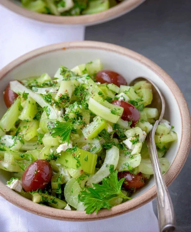 Mediterranean Celery Salad