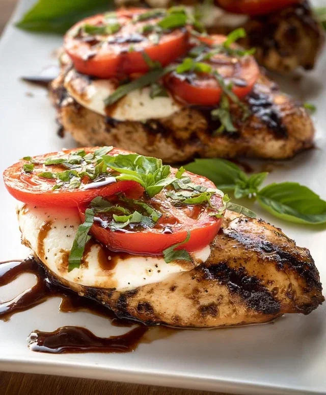 Grilled Chicken Caprese