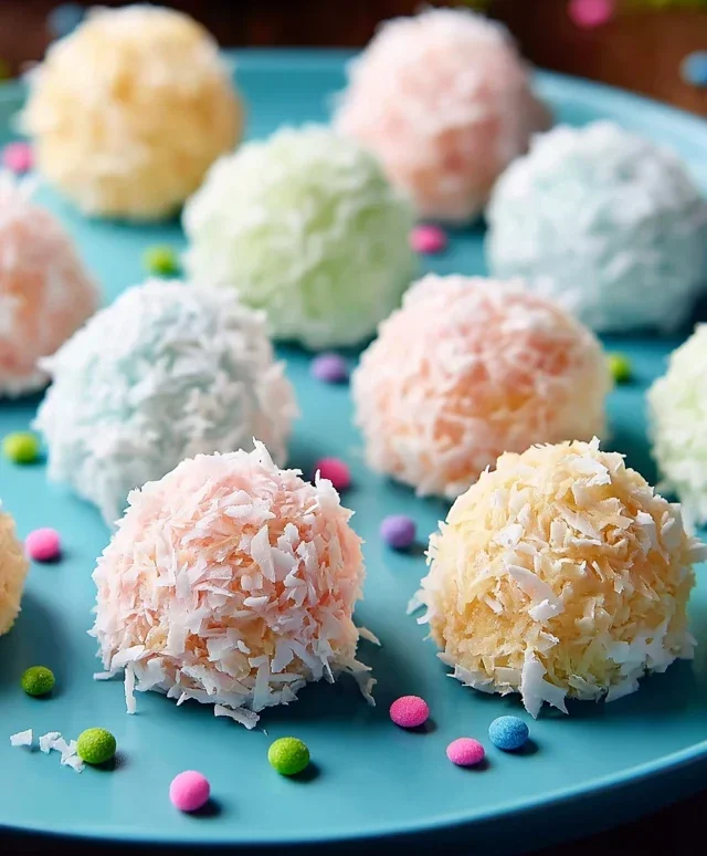 Easter Bunny Coconut Tails