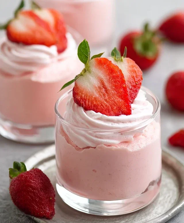 Strawberry Mousse