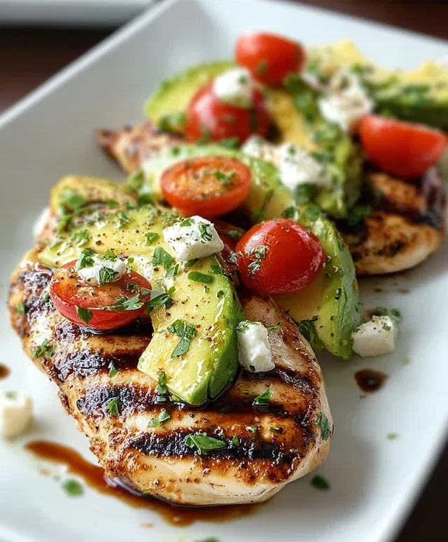 Grilled California Avocado Chicken Recipe