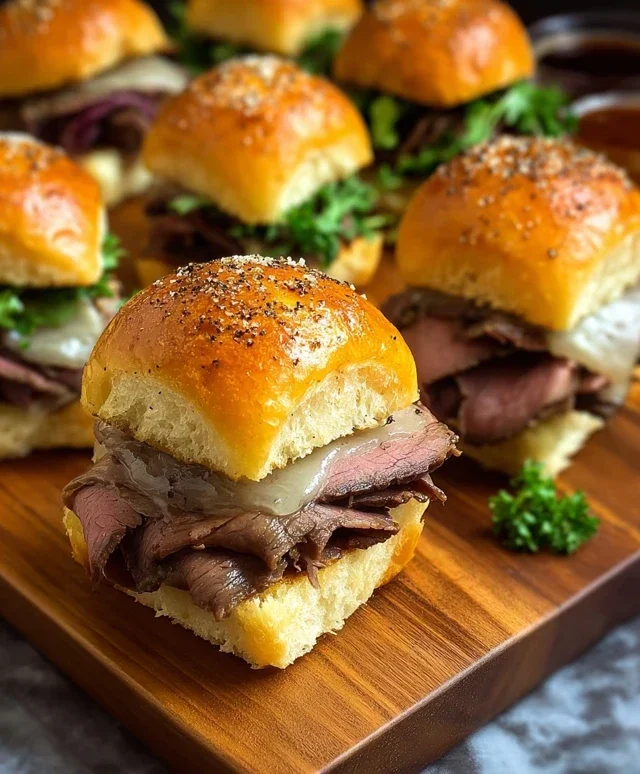 Roast Beef Sliders