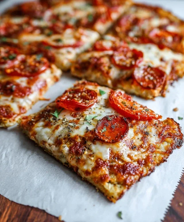 Chicken Crust Pizza (Easy Low Carb Recipe)