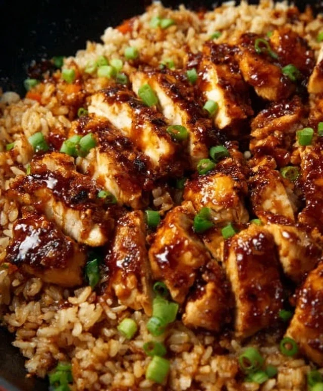 One-Pan Bold Honey BBQ Chicken Rice