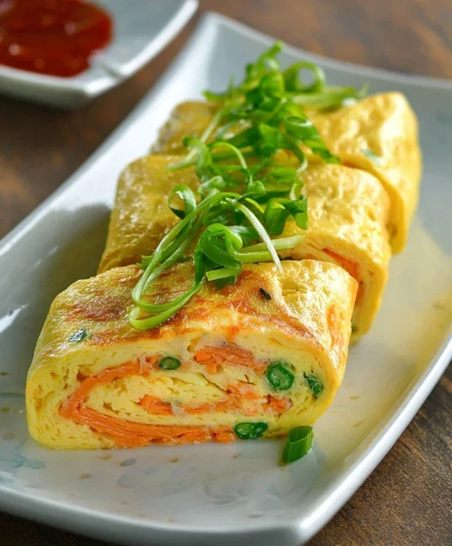 Gyeran Mari (Korean Rolled Omelette)