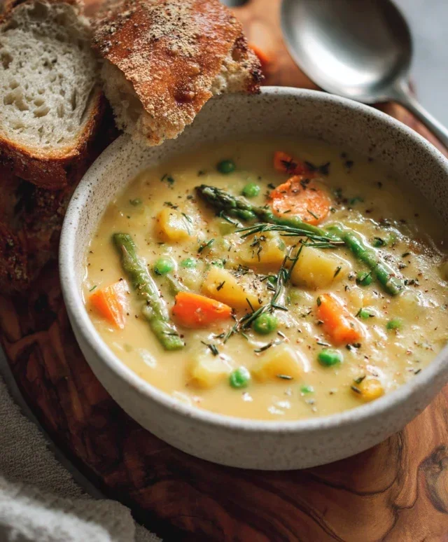 One-Pot Creamy Vegetable Soup