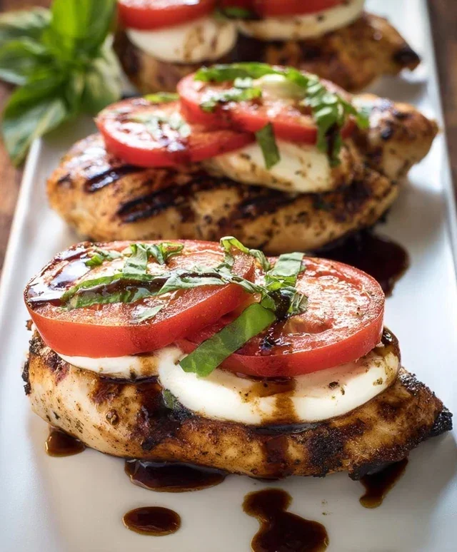 Grilled Chicken Caprese
