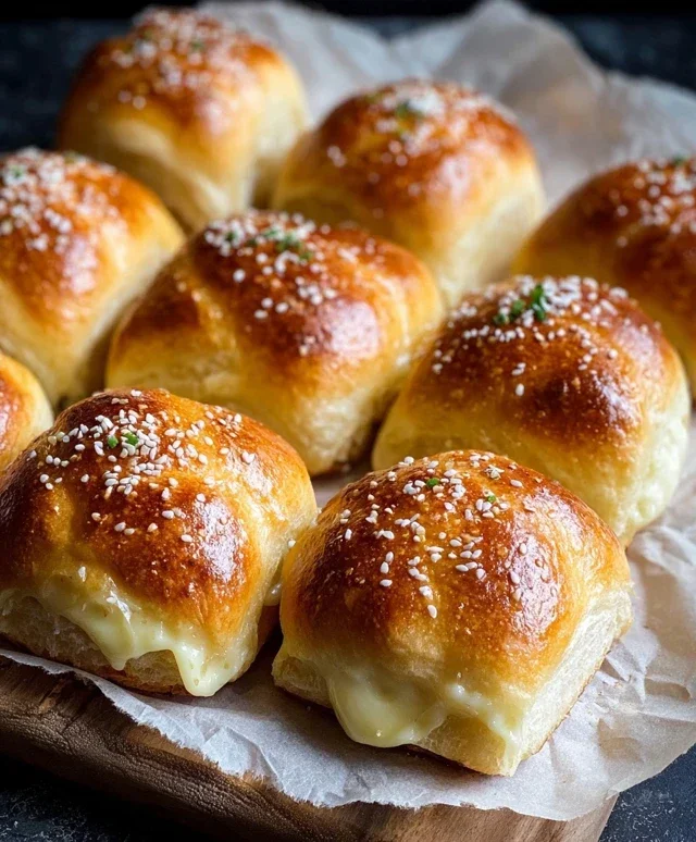 Korean Cream Cheese Garlic Buns