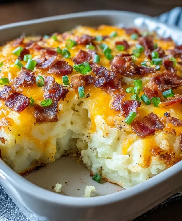 Twice Baked Potato Casserole