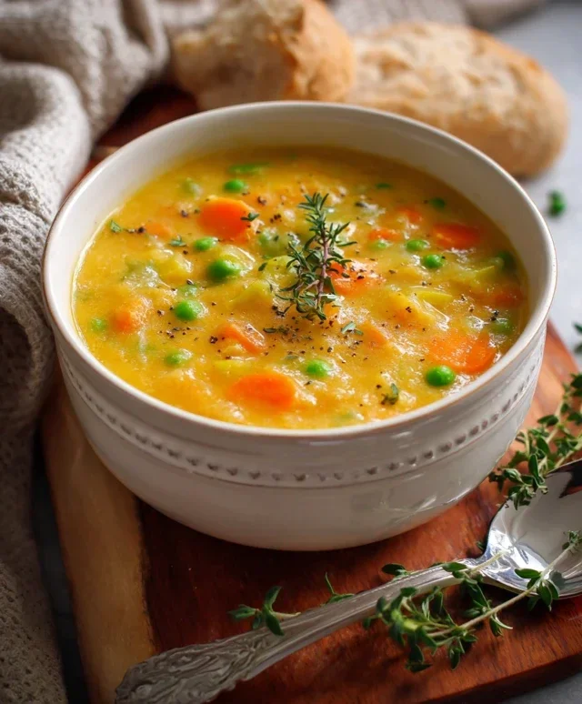 One-Pot Creamy Vegetable Soup