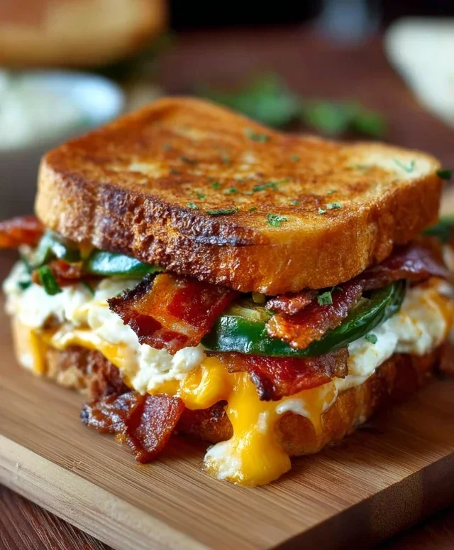 Jalapeno Popper Sandwich