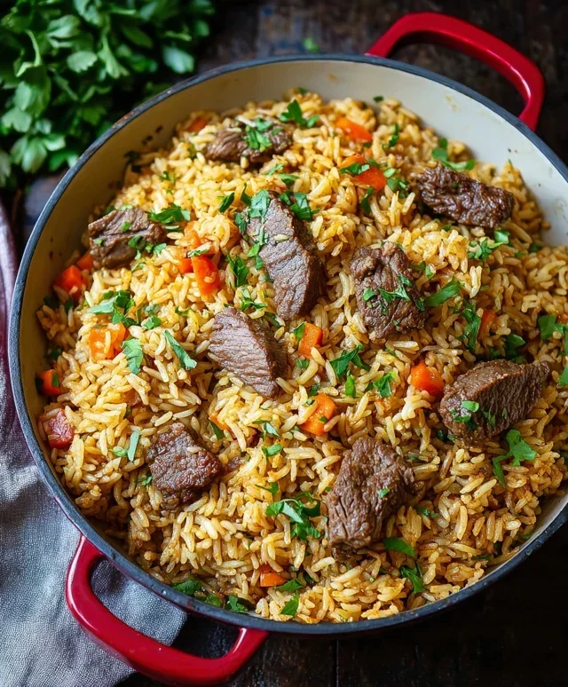 Beef Rice Plov