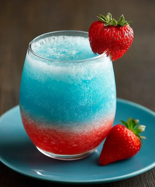 Patron Strawberry Blue Hawaiian
