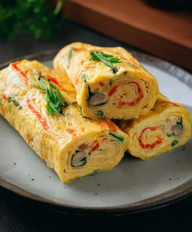 Gyeran Mari (Korean Rolled Omelette)