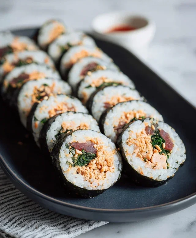 Easy 15-min. Spicy Tuna Kimbap