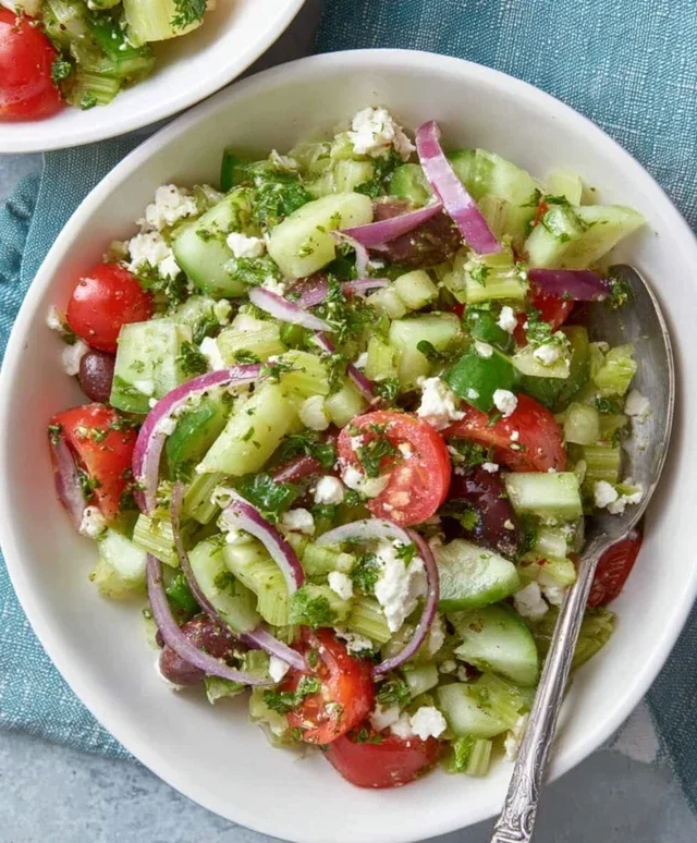 Mediterranean Celery Salad