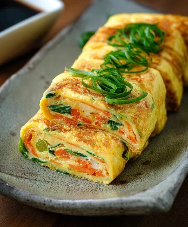 Gyeran Mari (Korean Rolled Omelette)