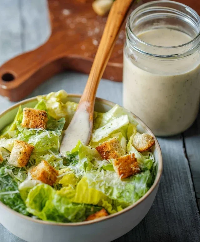 Homemade Caesar Salad Dressing