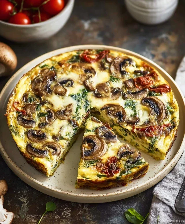 Mushroom Frittata