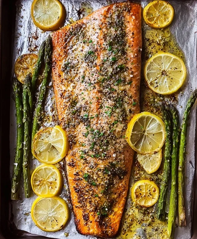 Baked Rainbow Trout with Lemon, Pepper, and Garlic