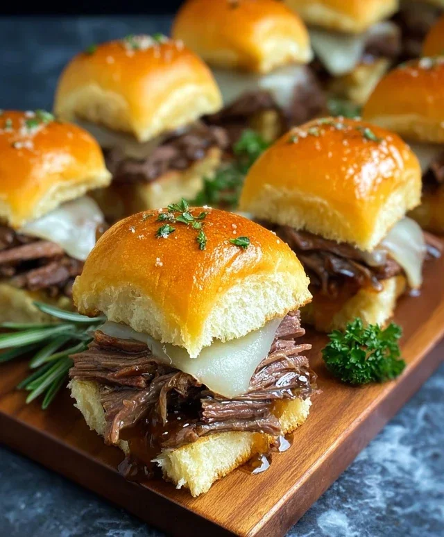 Roast Beef Sliders