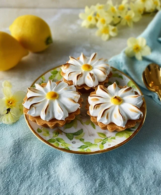 Daisy Lemon Meringue Pies