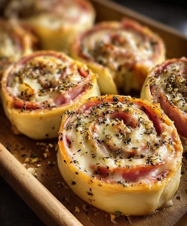 Beef Beef Ham and Cheese Pinwheels