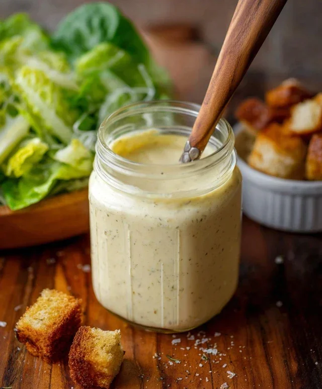 Homemade Caesar Salad Dressing