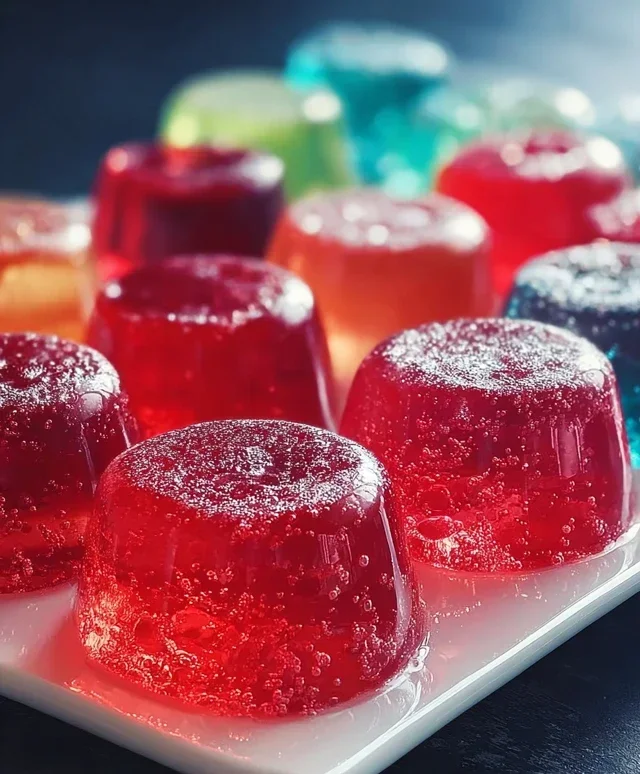 Boozy Jello Candy Melts