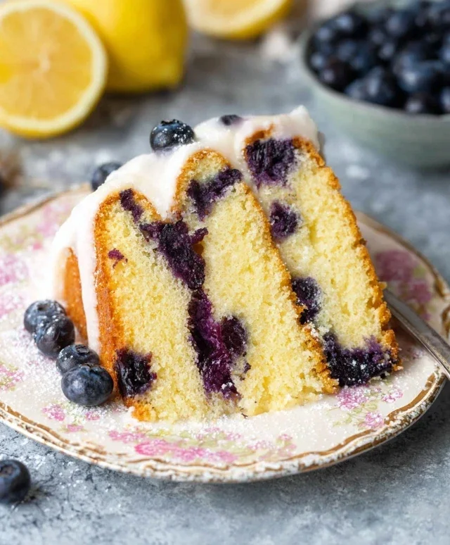Lemon Blueberry Cake