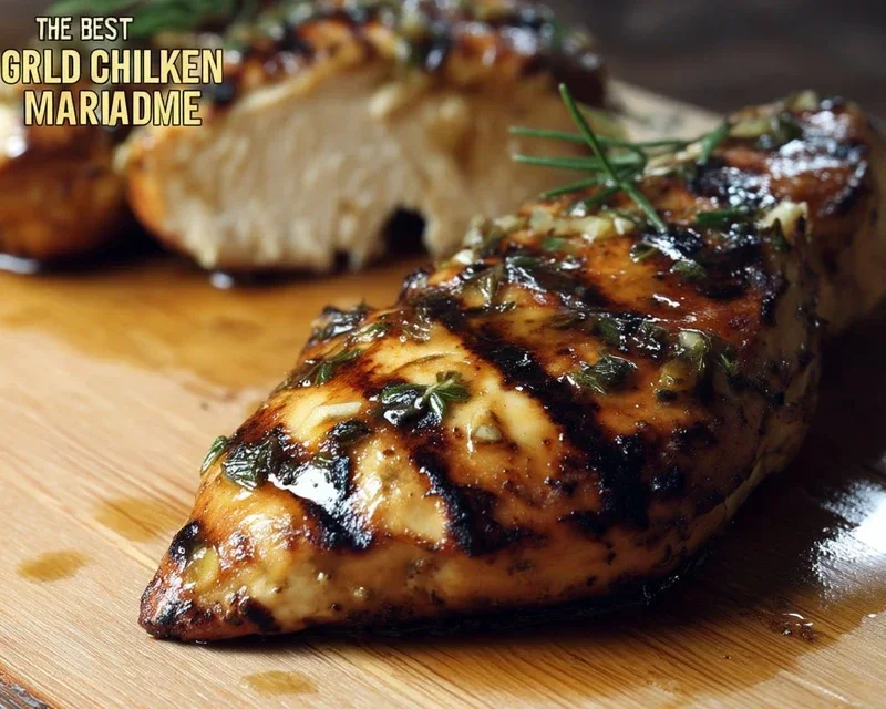 The BEST EVER Grilled Chicken Marinade