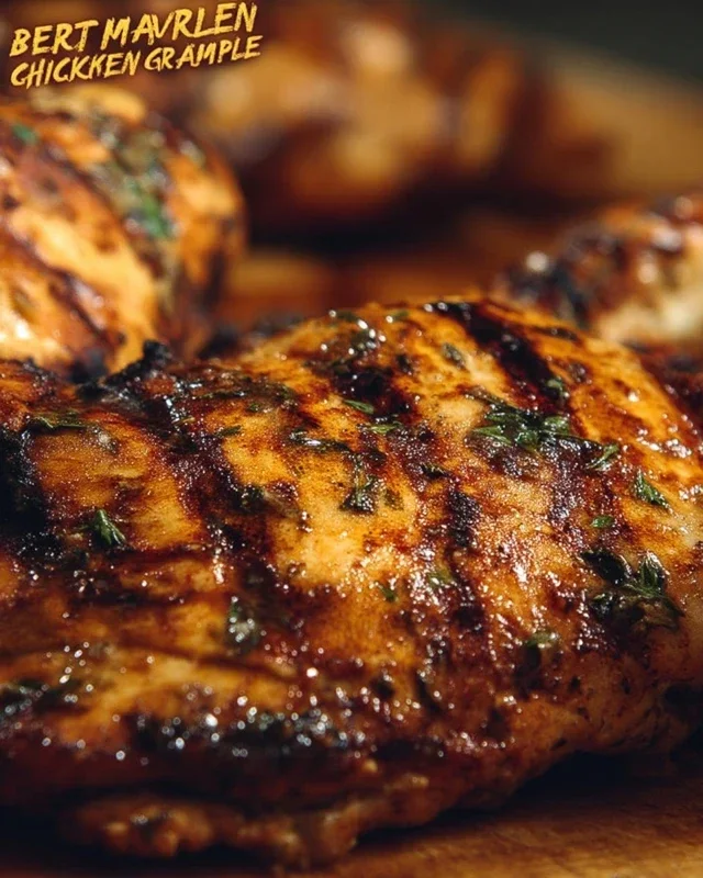 The BEST EVER Grilled Chicken Marinade