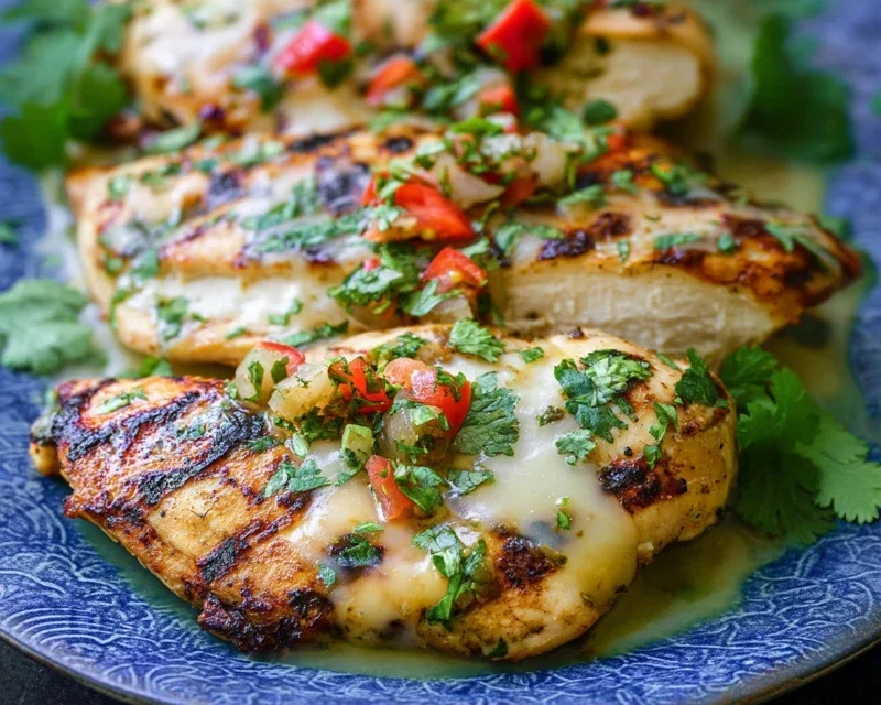 Grilled Honey Buffalo Chicken Thighs