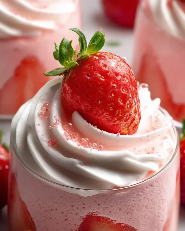 Strawberry Mousse