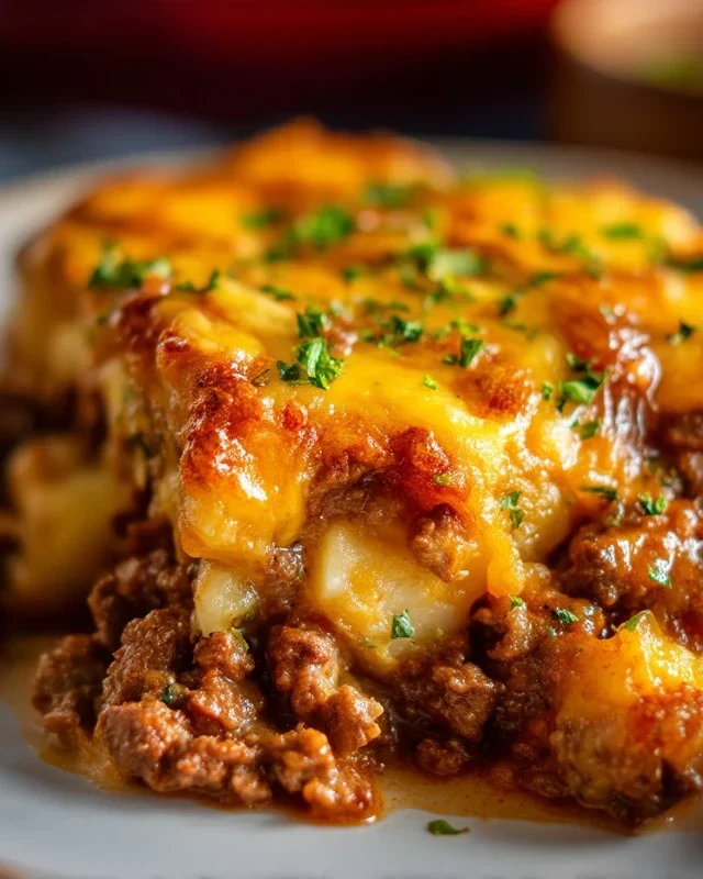 Hobo Casserole Ground Beef
