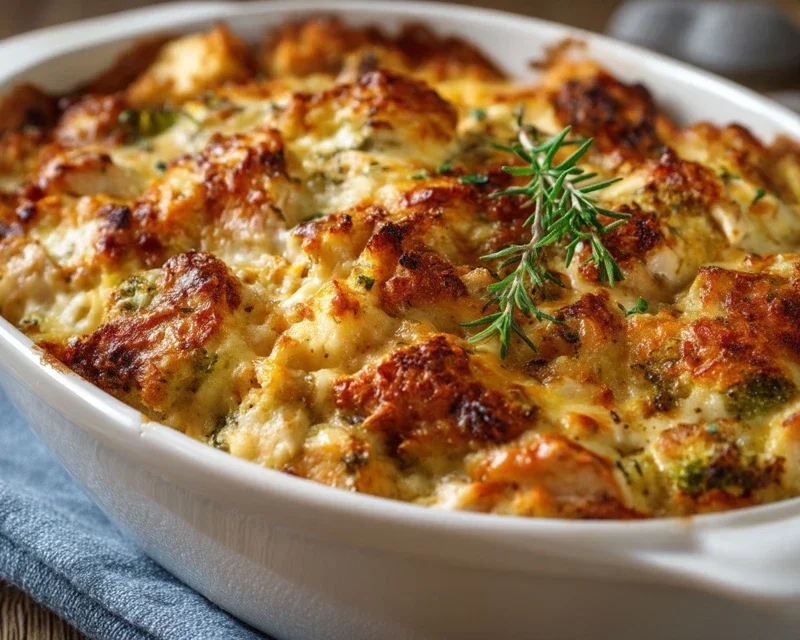 Easy Low Carb Chicken Casserole