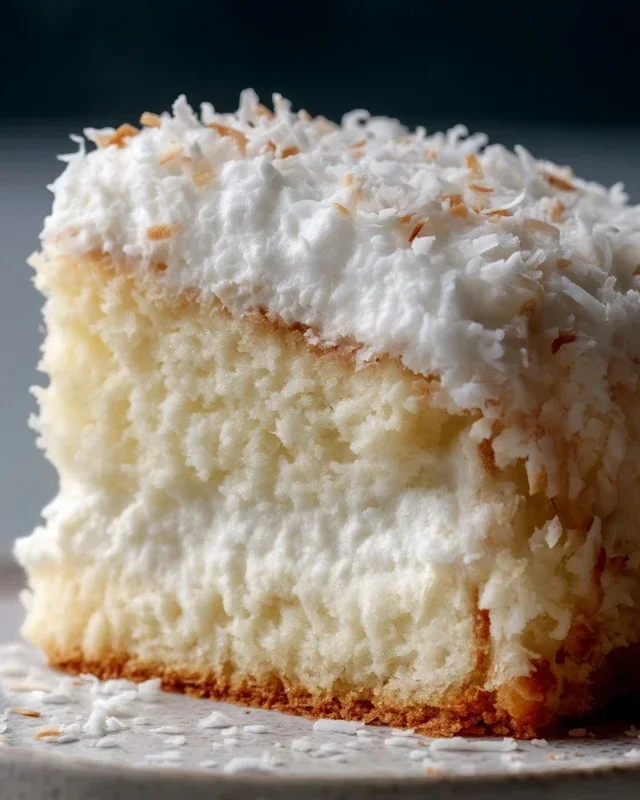 Sticky Coconut Cake