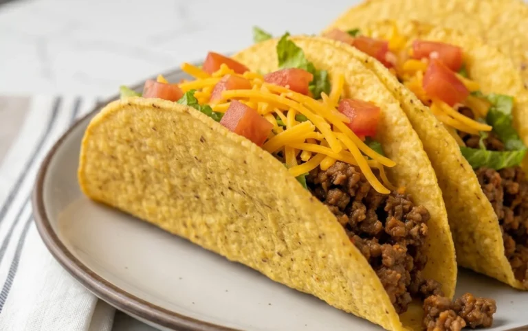 Crispy Ground Beef Tacos