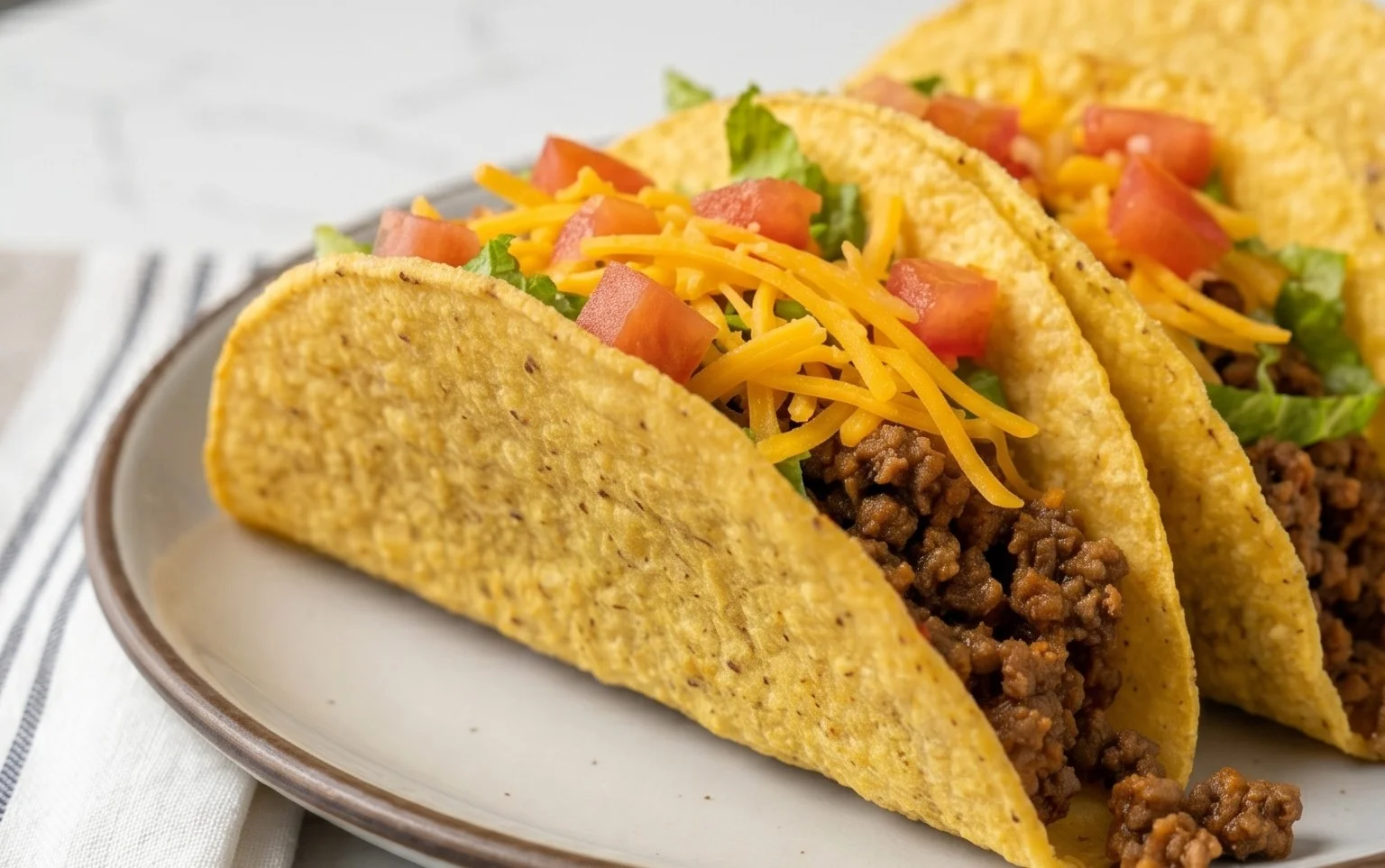 Crispy Ground Beef Tacos