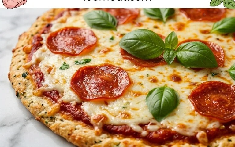 Chicken Crust Pizza (Low Carb + High Protein
