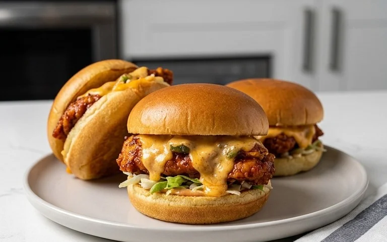 Cheesy Dynamite Chicken Buns