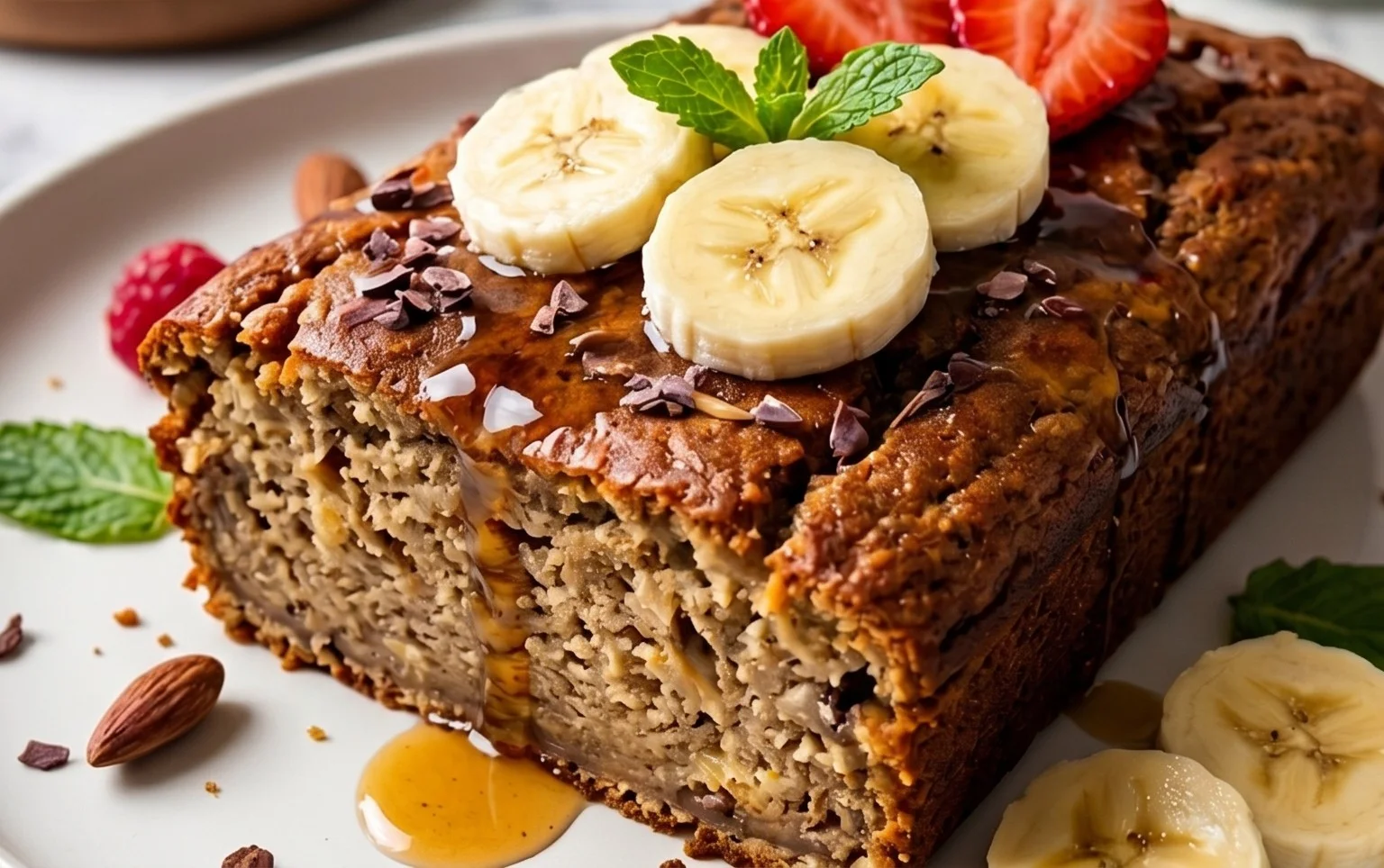 Healthy 5-Ingredient Flourless Banana Bread