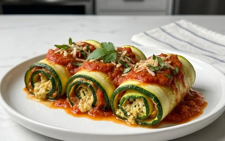 Vegan Zucchini Rollatini